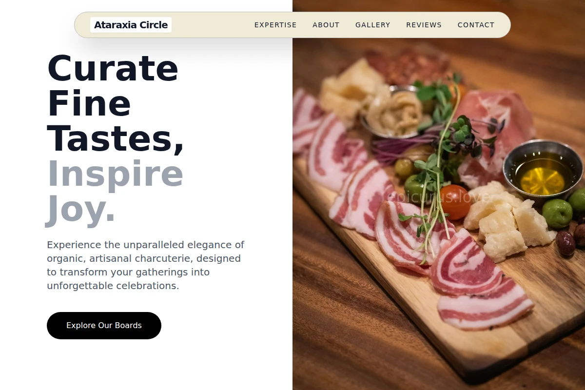 Organic Charcuterie
